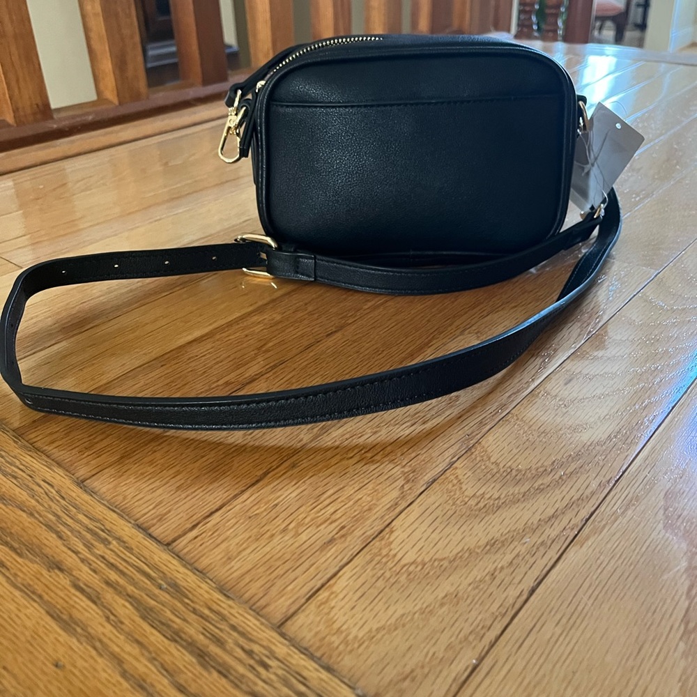 Black Non-Leather Cross-body Handbag